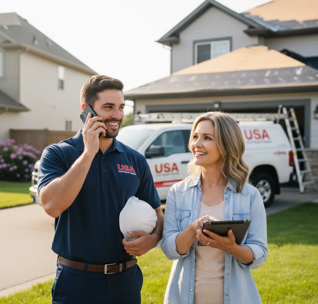 USA Roof Repair Experts customer support in Oak Forest